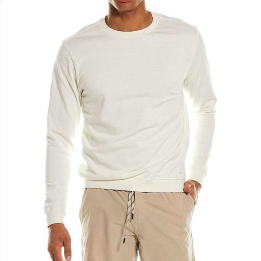 NWT!!!! Onia Mens Garment Dyed French Terry Crewneck